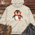 Viking Goods Penguin Winter Warmth Midweight Hooded Sweatshirt Bone / L