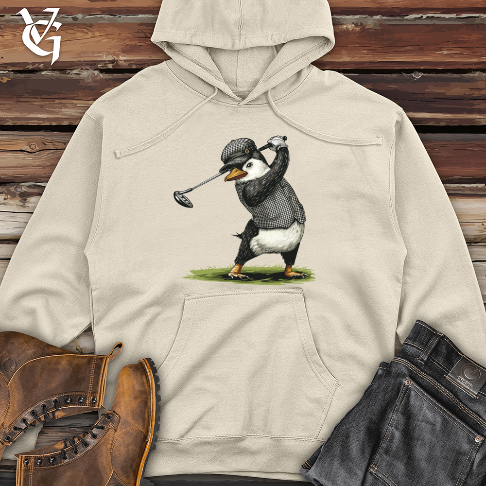 Viking Goods Puffin Golfer Swing Midweight Hooded Sweatshirt Royal / L