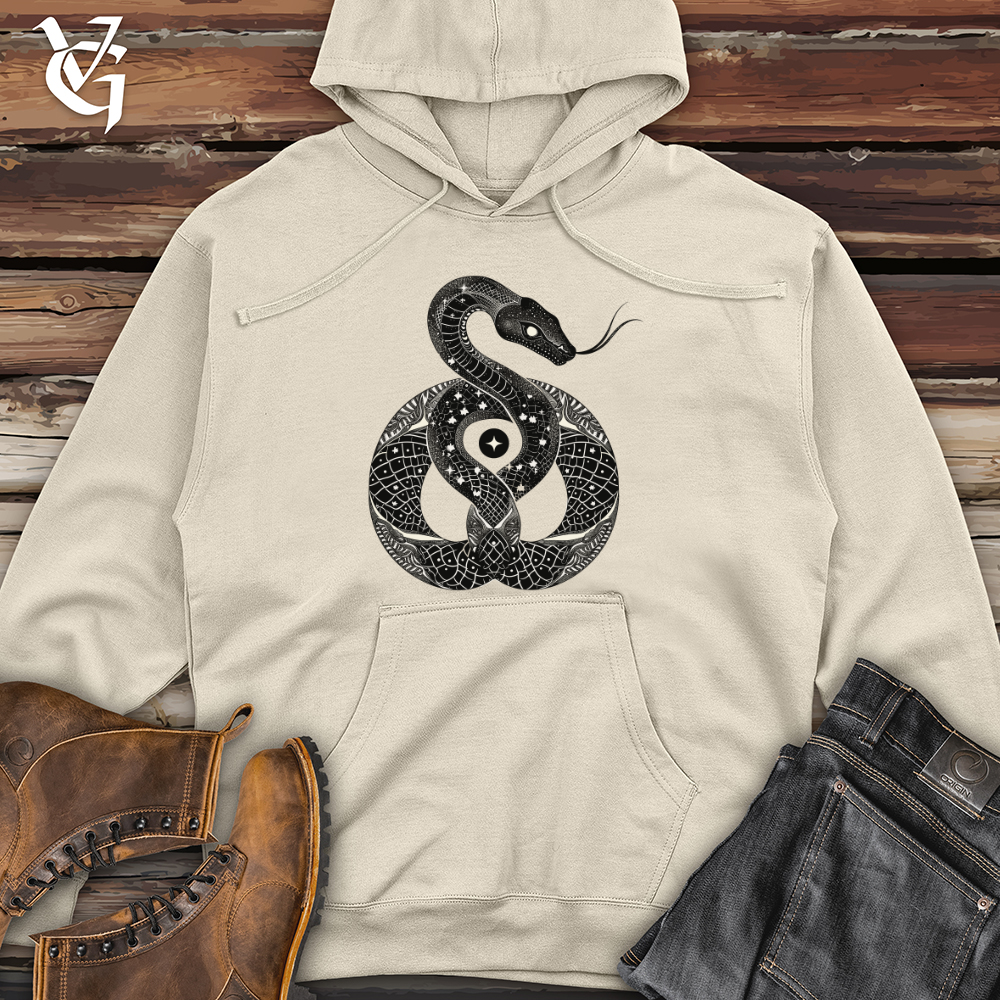 Viking Goods Serpent Infinite Mystique Midweight Hooded Sweatshirt Bone / L