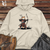 Viking Goods Shiba Inu Samurai Midweight Hooded Sweatshirt Grey Heather / L