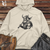 Viking Goods Viking Warrior Emblem Midweight Hooded Sweatshirt Bone / L