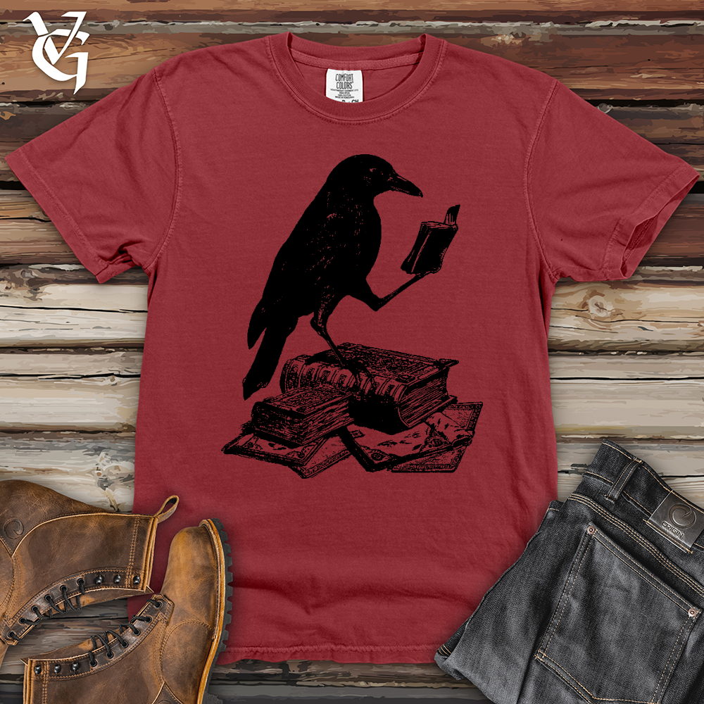 Viking Goods A Little Light Reading Heavy Cotton Comfort Colors Tee Brick / L