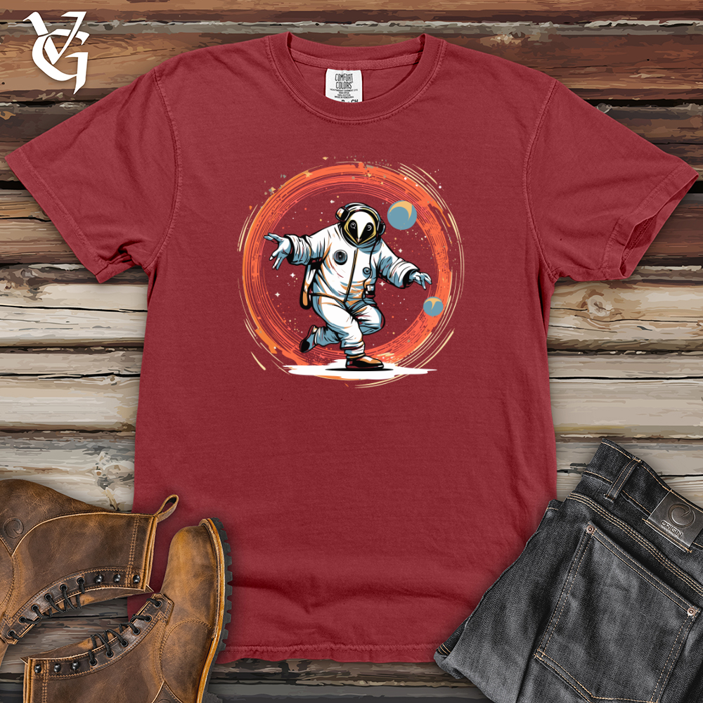 Viking Goods Astronaut Penguin Heavy Cotton Comfort Colors Tee Brick / L