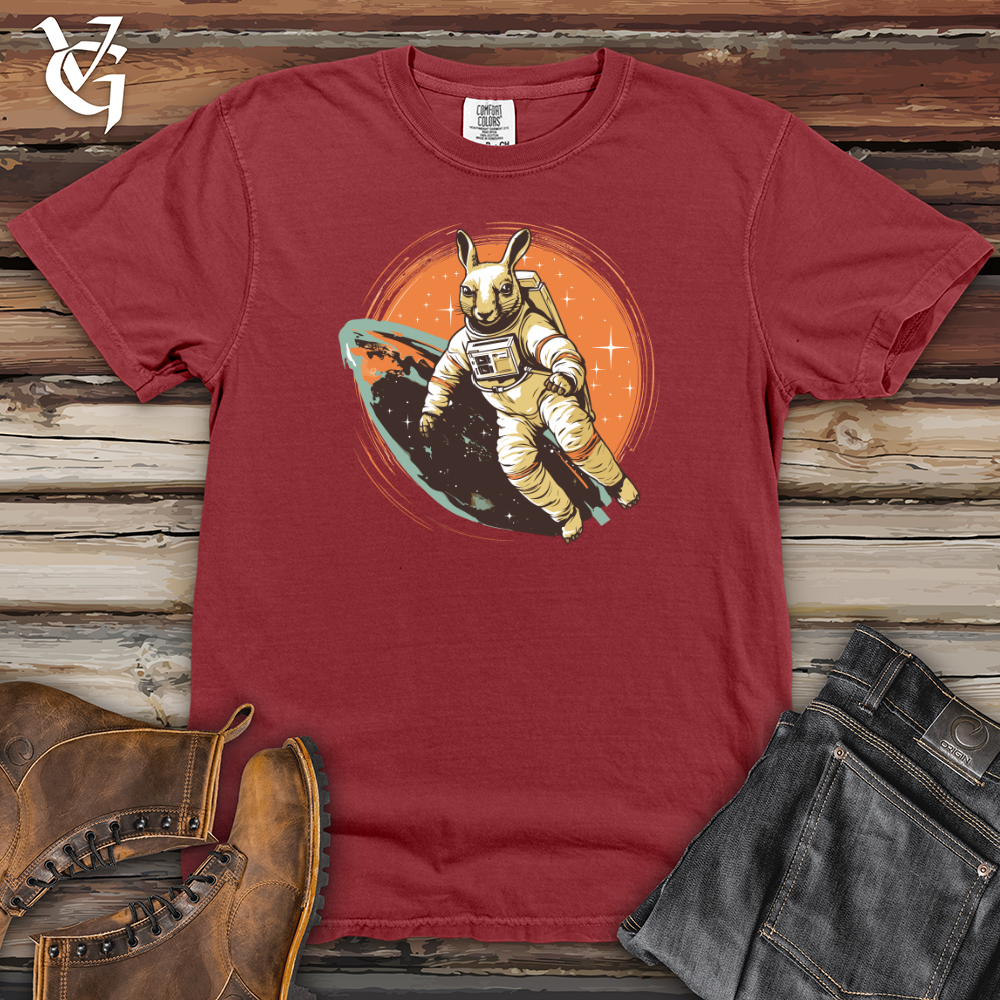 Viking Goods Astronaut Rabbit  Heavy Cotton Comfort Colors Tee Brick / L