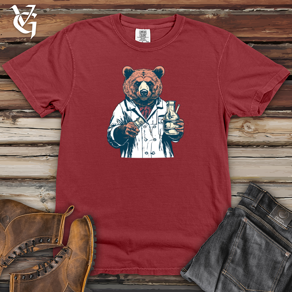 Viking Goods Bear Lab Keeper Heavy Cotton Comfort Colors Tee Brick / L