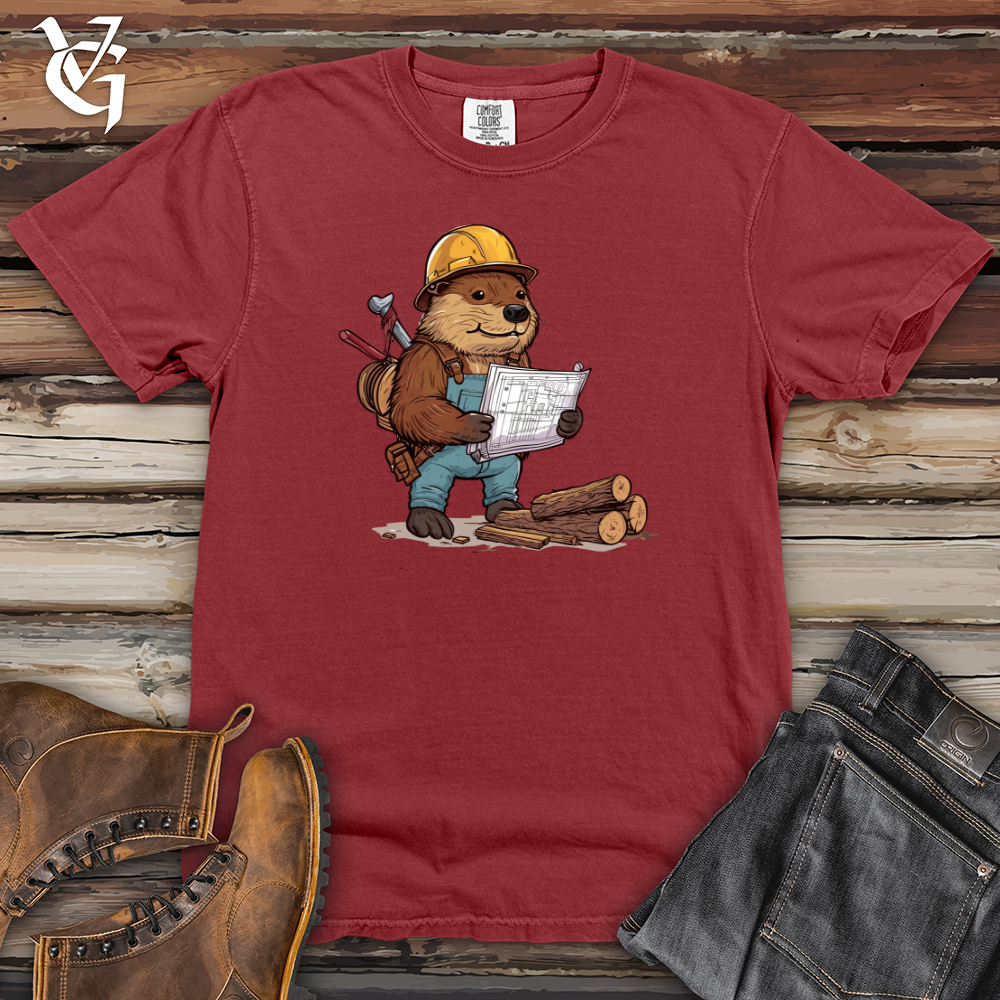 Viking Goods Beaver Builder Expert Heavy Cotton Comfort Colors Tee Brick / L