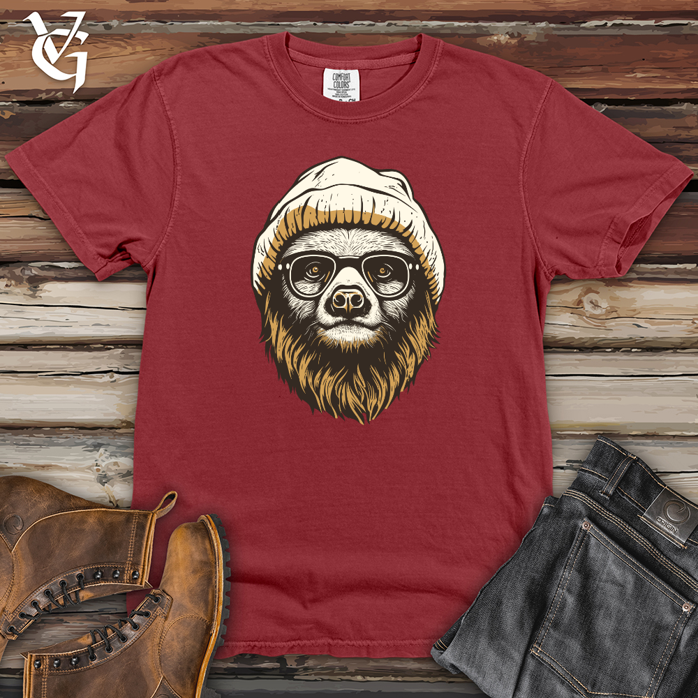 Viking Goods Chill Bean Sloth Heavy Cotton Comfort Colors Tee Brick / L