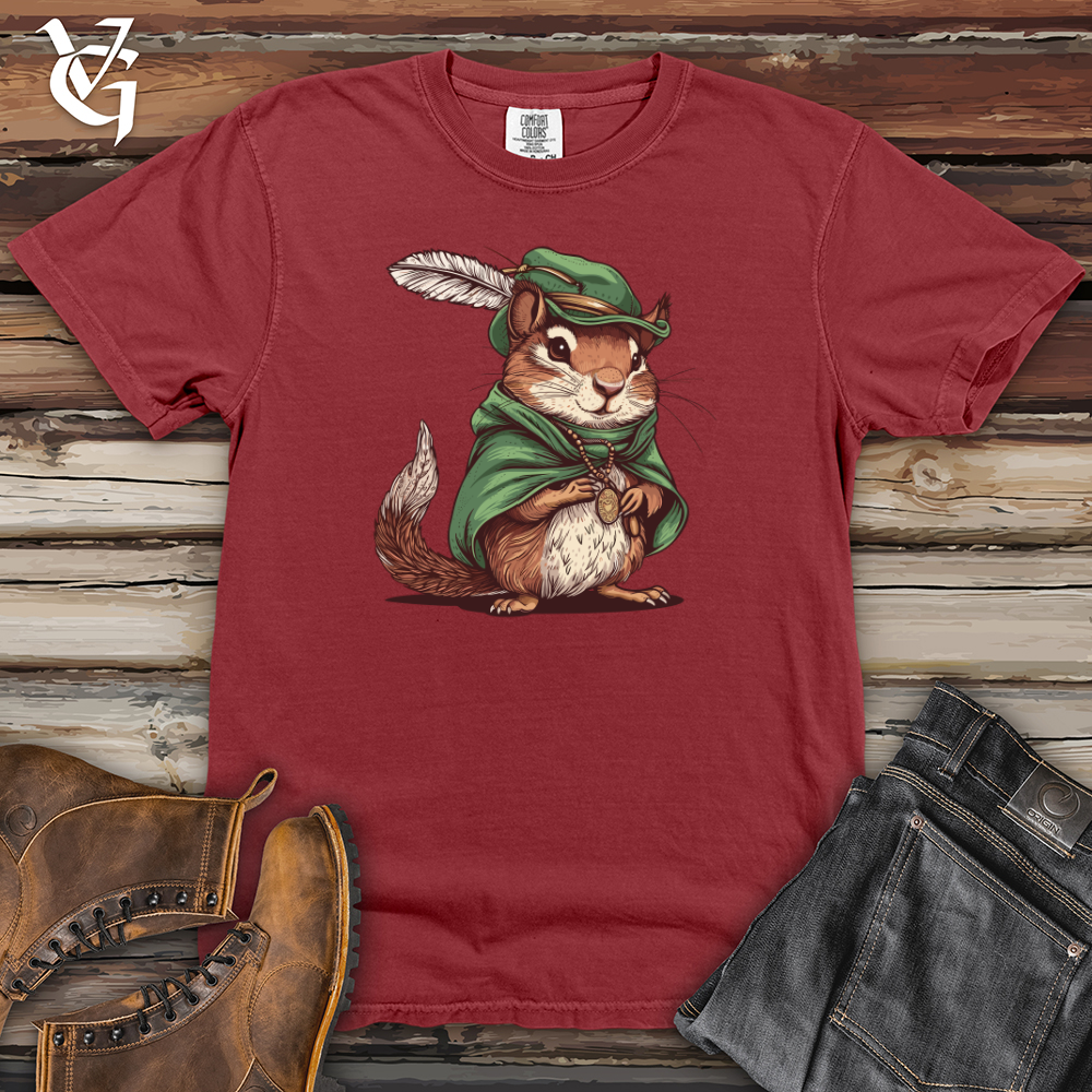 Viking Goods Chipmunk Adventurer Quest Heavy Cotton Comfort Colors Tee Brick / L