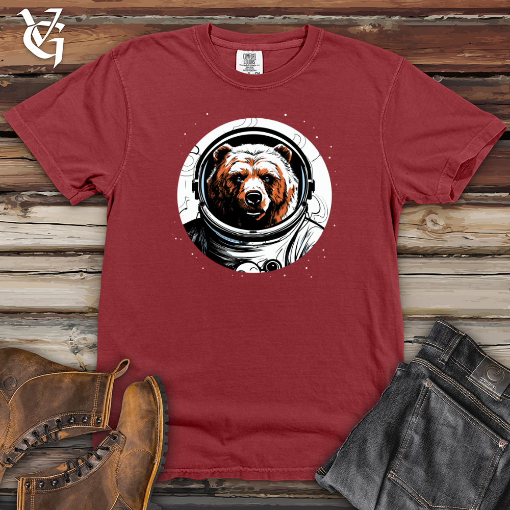 Viking Goods Cosmic Bear Expedition Heavy Cotton Comfort Colors Tee Brick / L