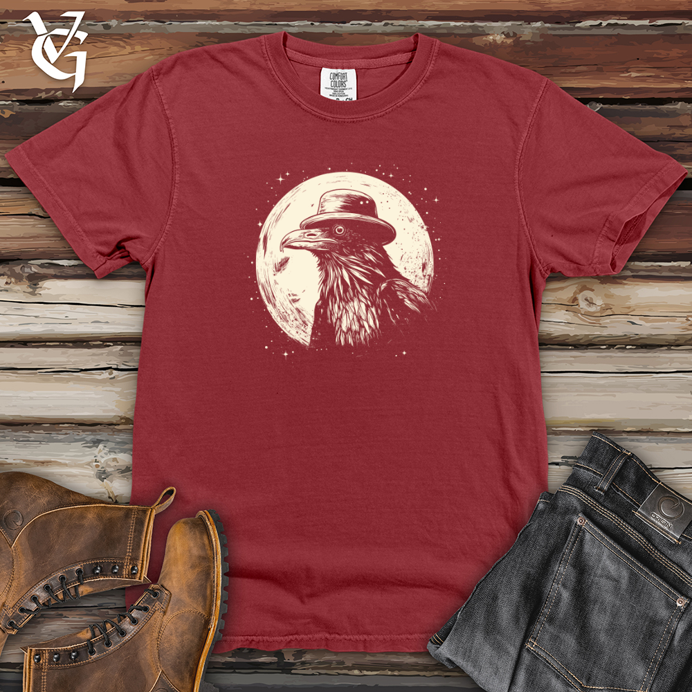 Viking Goods Cosmic Cowboy Raven Heavy Cotton Comfort Colors Tee Brick / L