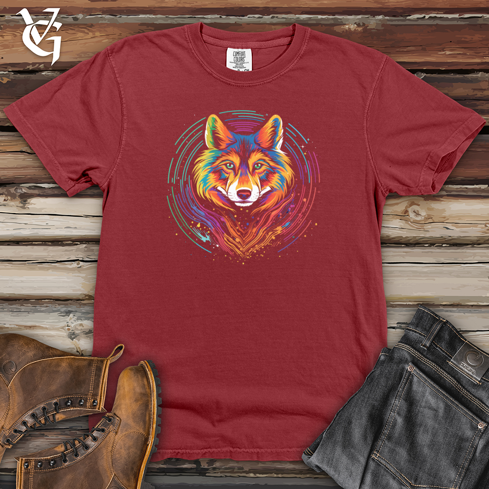 Viking Goods Cosmic Fox Vibrance Heavy Cotton Comfort Colors Tee Brick / L