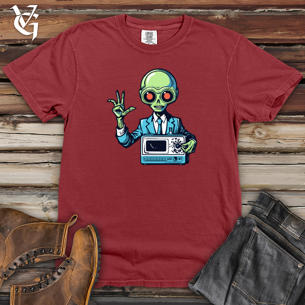 Viking Goods Cosmic Grooves Heavy Cotton Comfort Colors Tee Brick / L