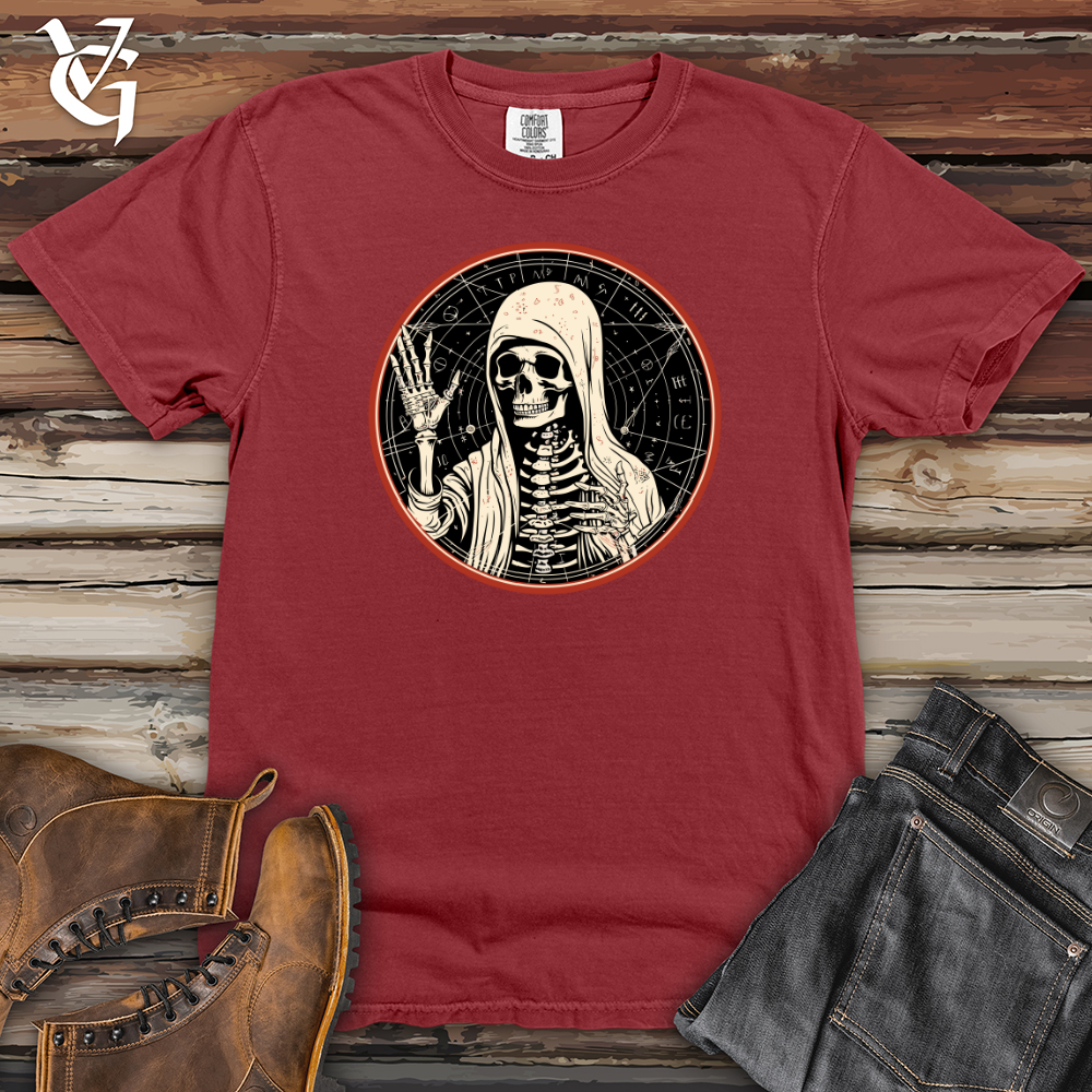 Viking Goods Cosmic Intelligence Skeleton Heavy Cotton Comfort Colors Tee Brick / L