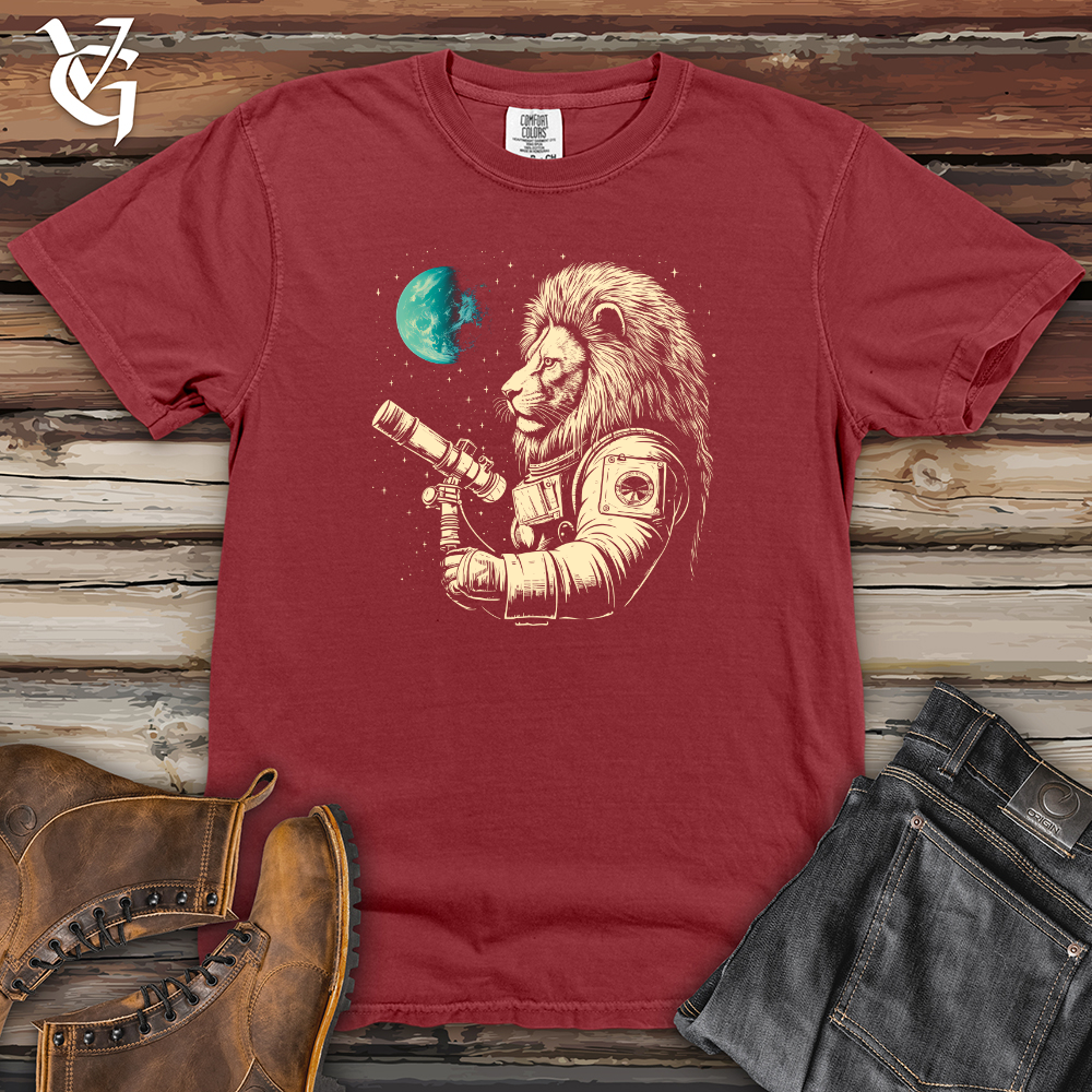 Viking Goods Cosmic Observer Heavy Cotton Comfort Colors Tee Brick / L