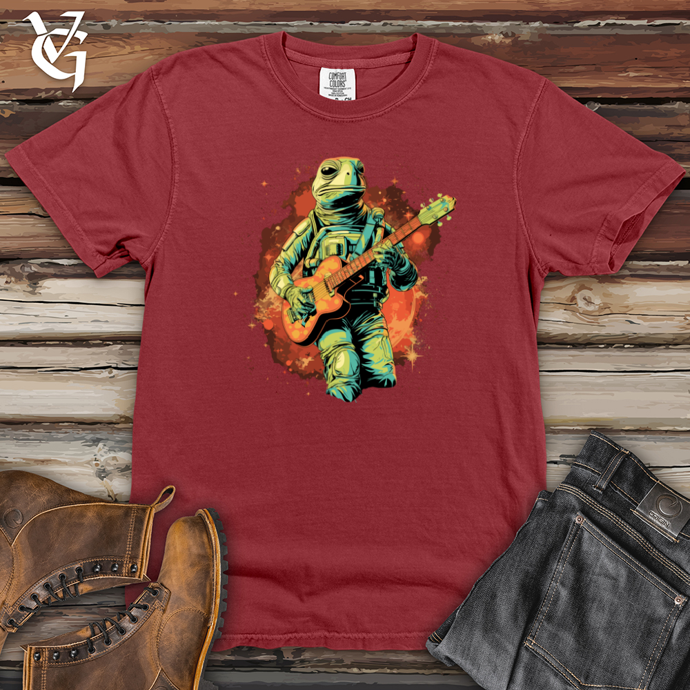 Viking Goods Cosmic Riffs  Heavy Cotton Comfort Colors Tee Brick / L