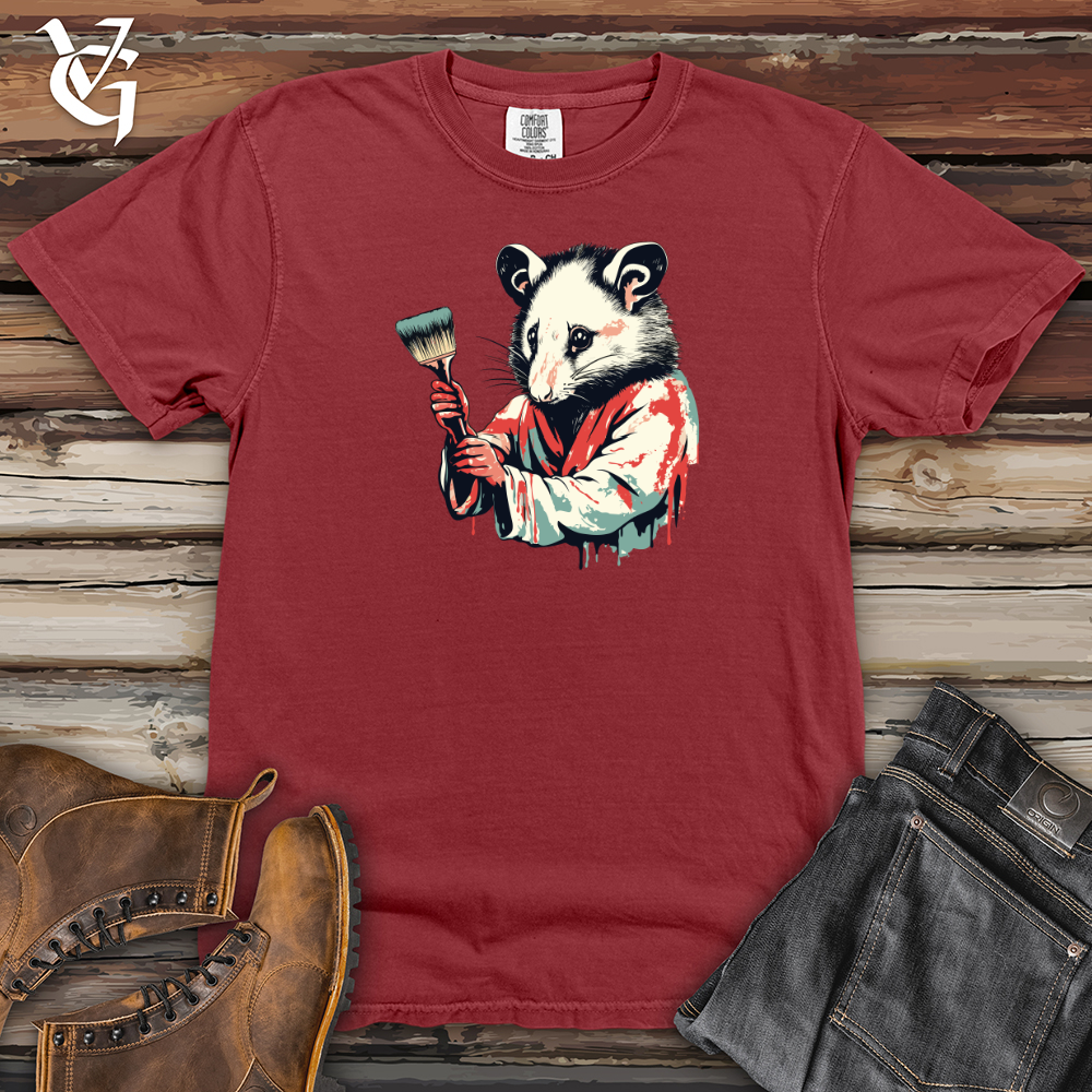 Viking Goods Creative Brushed Possum Heavy Cotton Comfort Colors Tee Brick / L