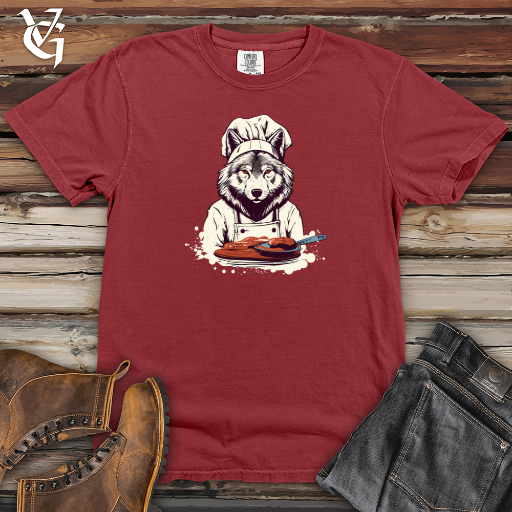 Viking Goods Culinary Howler Heavy Cotton Comfort Colors Tee Brick / L