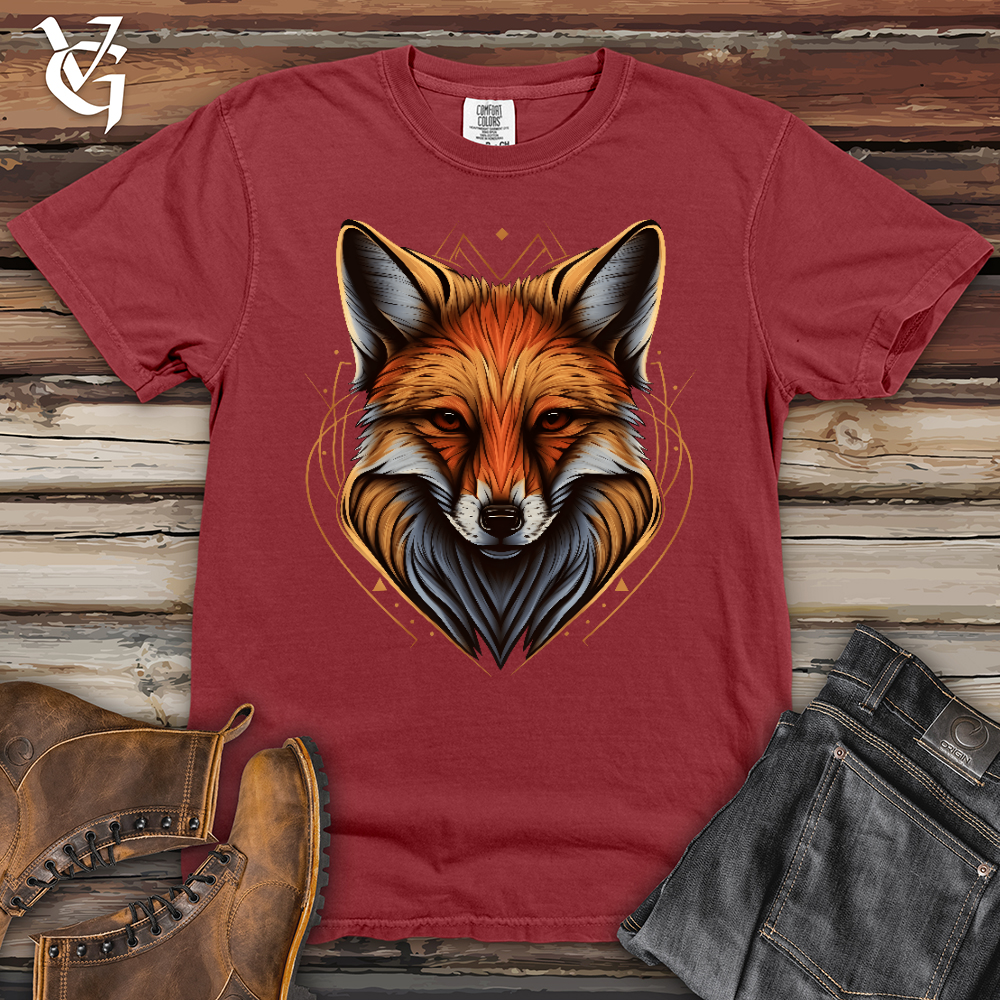 Viking Goods Cunning Fox Heavy Cotton Comfort Colors Tee Brick / L