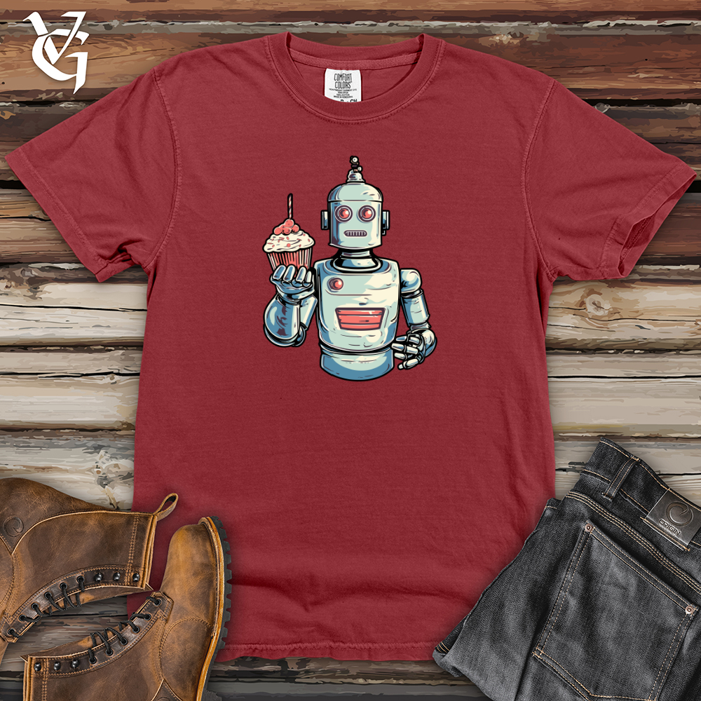 Viking Goods Cupcakebot Heavy Cotton Comfort Colors Tee Brick / L