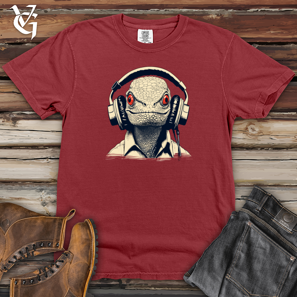 Viking Goods DJ Lizard Heavy Cotton Comfort Colors Tee Brick / L