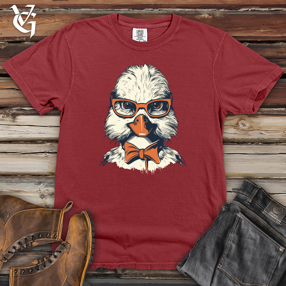 Viking Goods Duck Pondside Ponder Heavy Cotton Comfort Colors Tee Brick / L