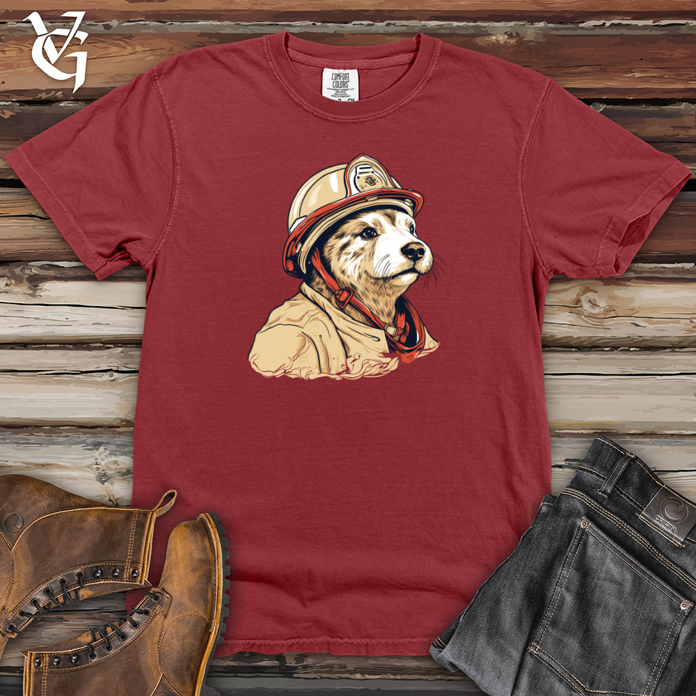 Viking Goods First Responder Otter Rescue Heavy Cotton Comfort Colors Tee Brick / L