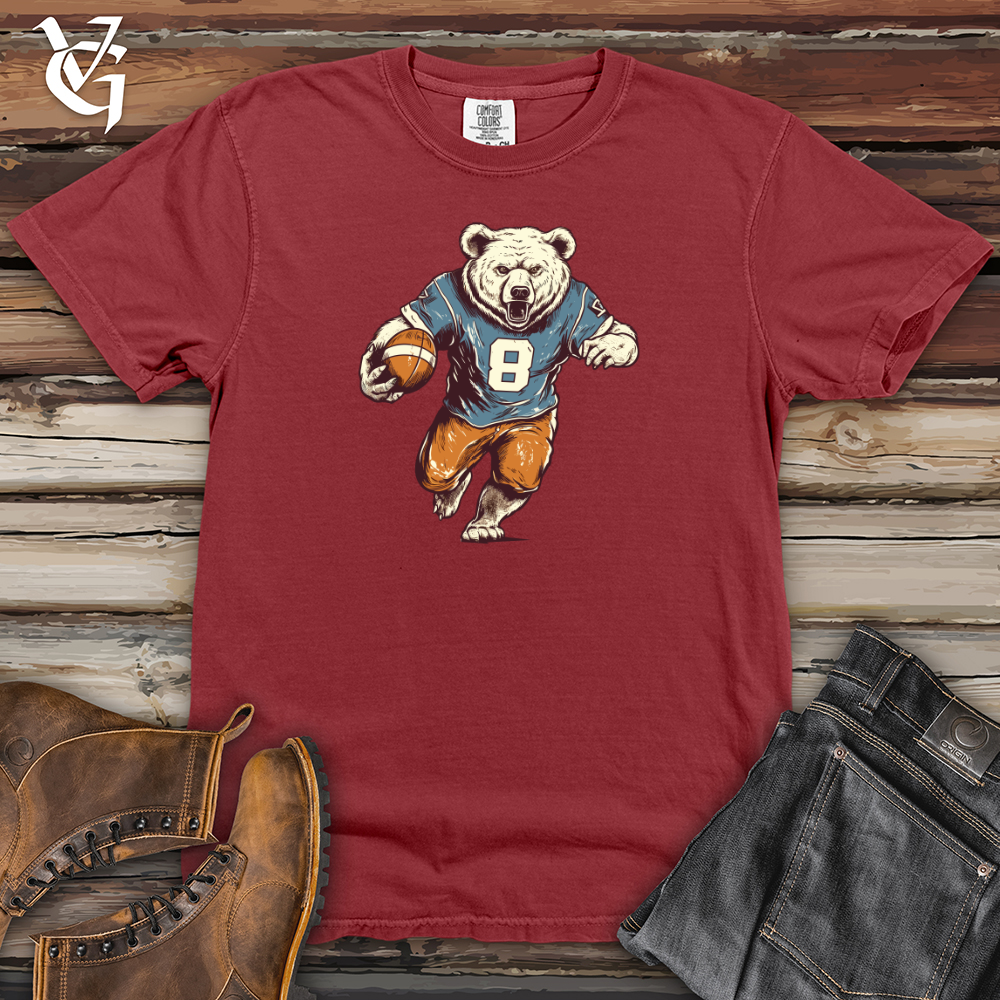 Viking Goods Gridiron Grizzly Heavy Cotton Comfort Colors Tee Brick / L