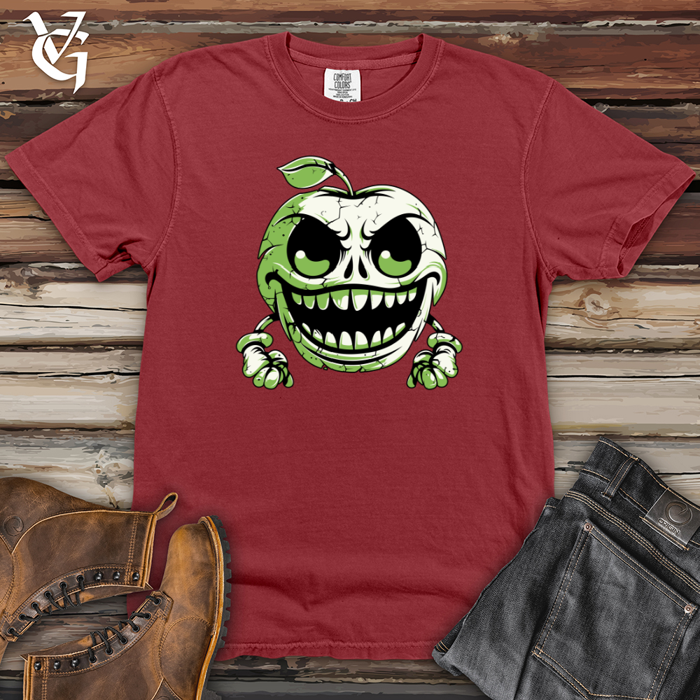 Viking Goods Grinning Apple Wealth Heavy Cotton Comfort Colors Tee Brick / L