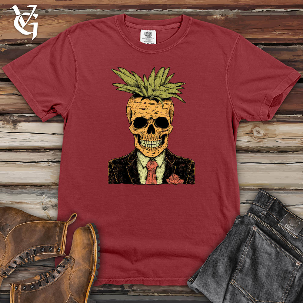 Viking Goods Grunge Pineapple Mischief Heavy Cotton Comfort Colors Tee Brick / L