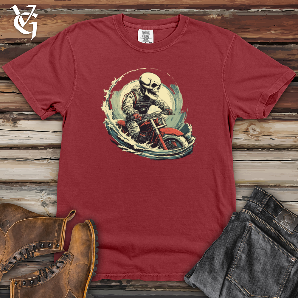 Viking Goods Grunge Whale Dive Heavy Cotton Comfort Colors Tee Brick / L