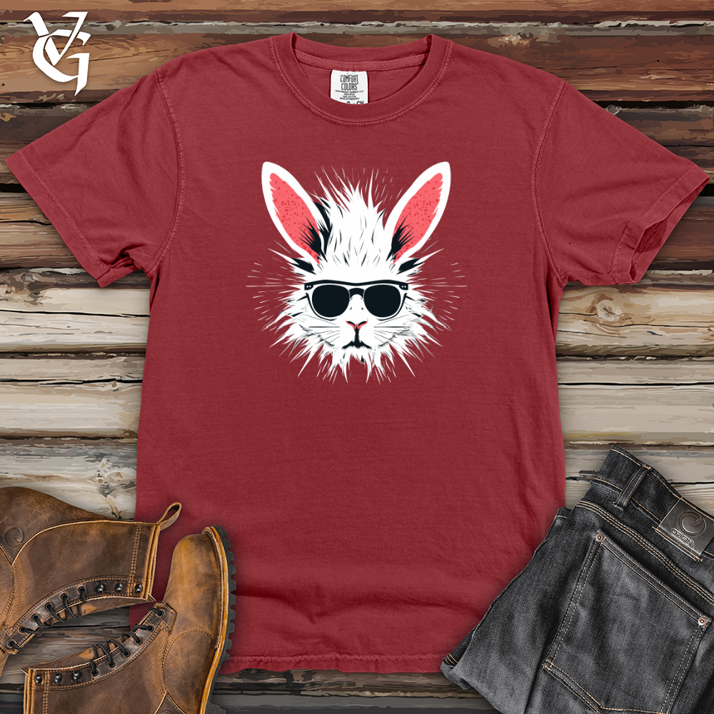 Viking Goods Hare Mazing Curls Heavy Cotton Comfort Colors Tee Brick / L