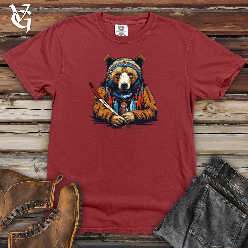 Viking Goods Inkclawed Bear Heavy Cotton Comfort Colors Tee Brick / L