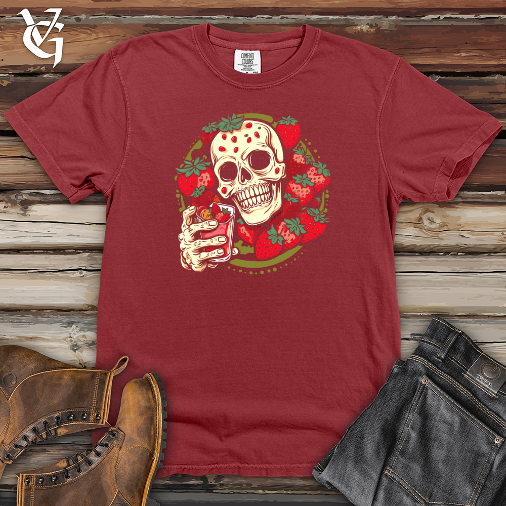 Viking Goods Jackpot Strawberry Fever Heavy Cotton Comfort Colors Tee Brick / L