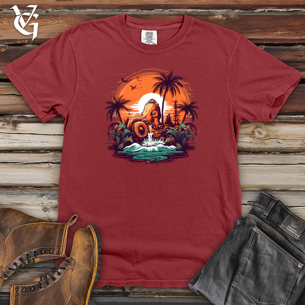 Viking Goods Jungle Tentacles Heavy Cotton Comfort Colors Tee Brick / L
