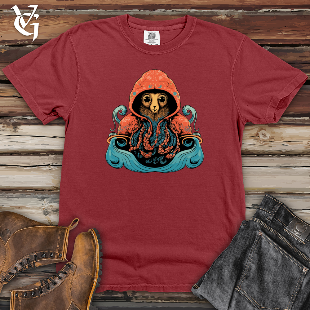 Viking Goods Llama Octopus Fusion Heavy Cotton Comfort Colors Tee Brick / L