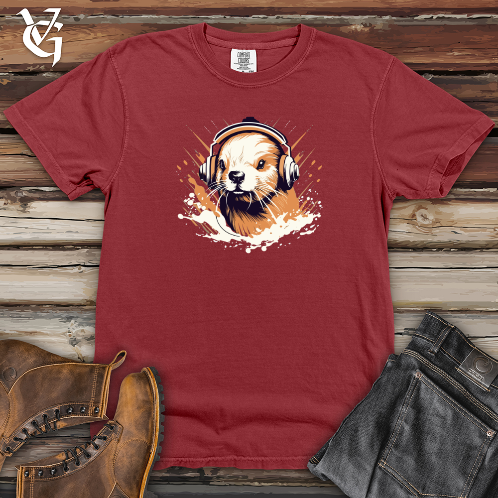 Viking Goods Melodic Beaver Vibes Heavy Cotton Comfort Colors Tee Brick / L