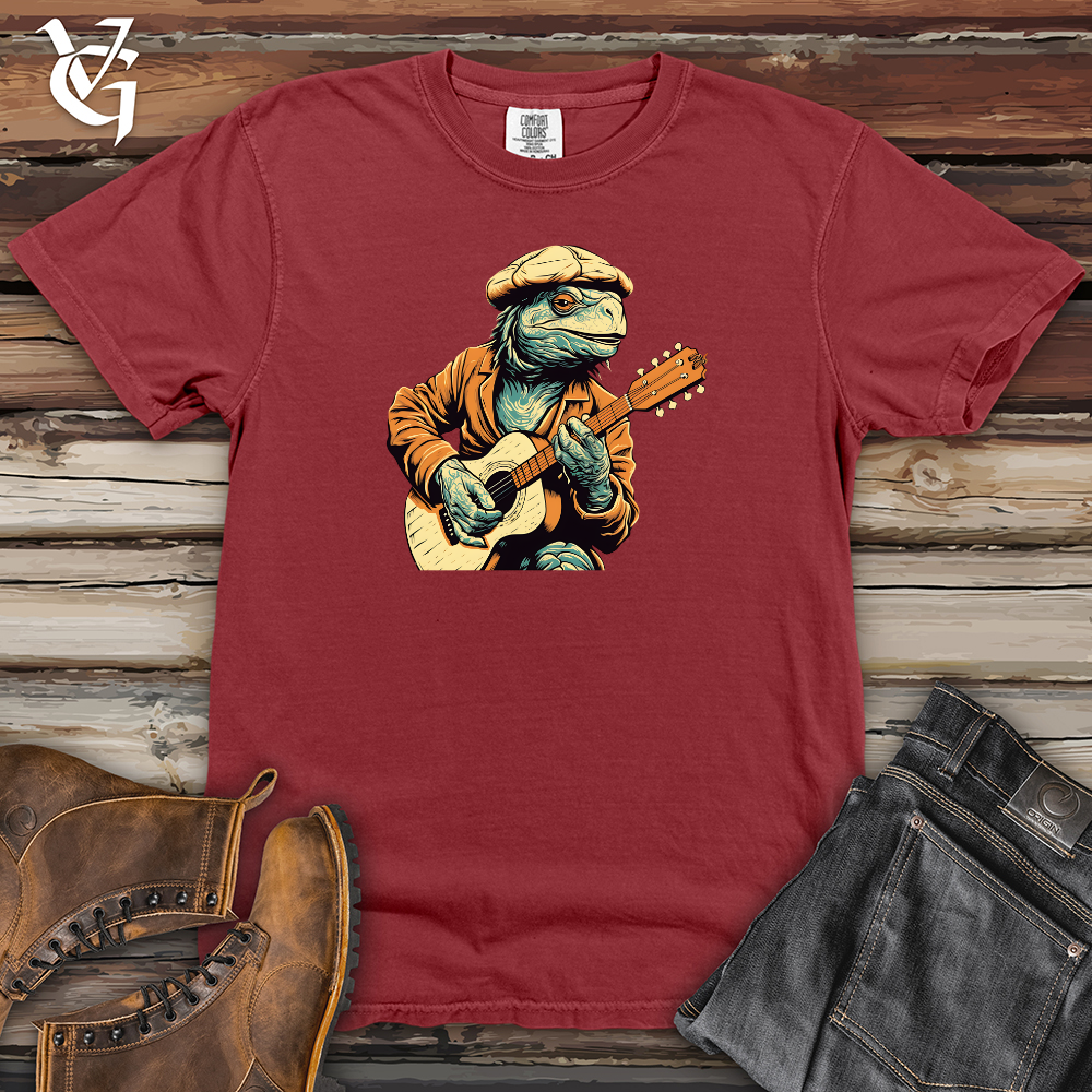 Viking Goods Melodic Reptile Strums Heavy Cotton Comfort Colors Tee Brick / L