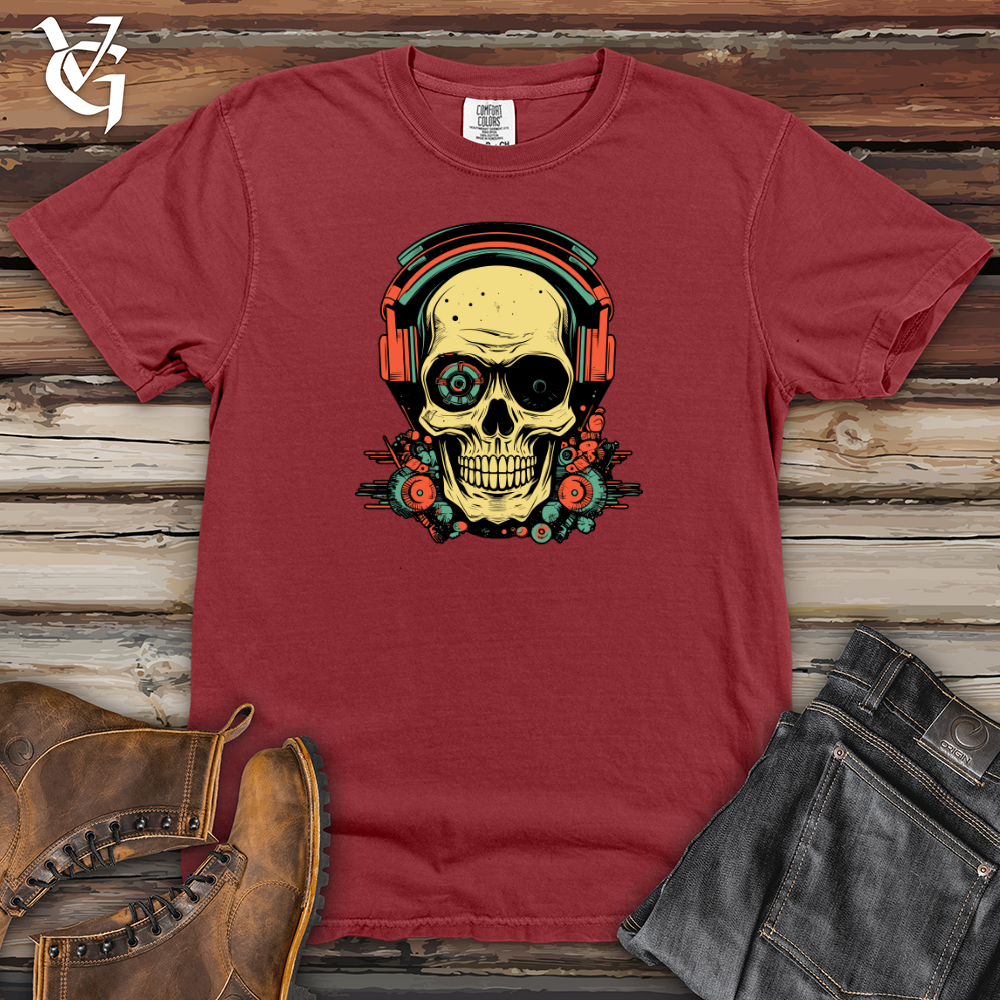 Viking Goods Melodic Skull Melodies Heavy Cotton Comfort Colors Tee Brick / L