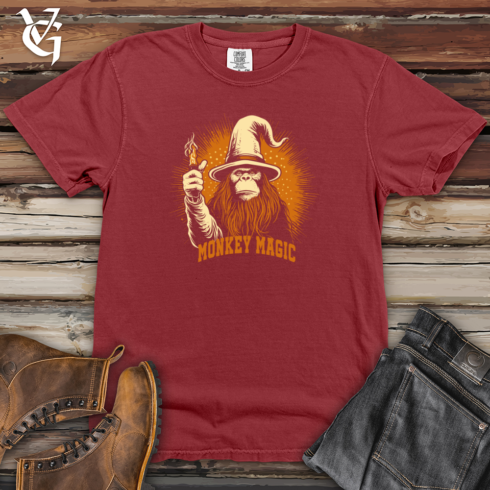 Viking Goods Monkey Magic Heavy Cotton Comfort Colors Tee Brick / L