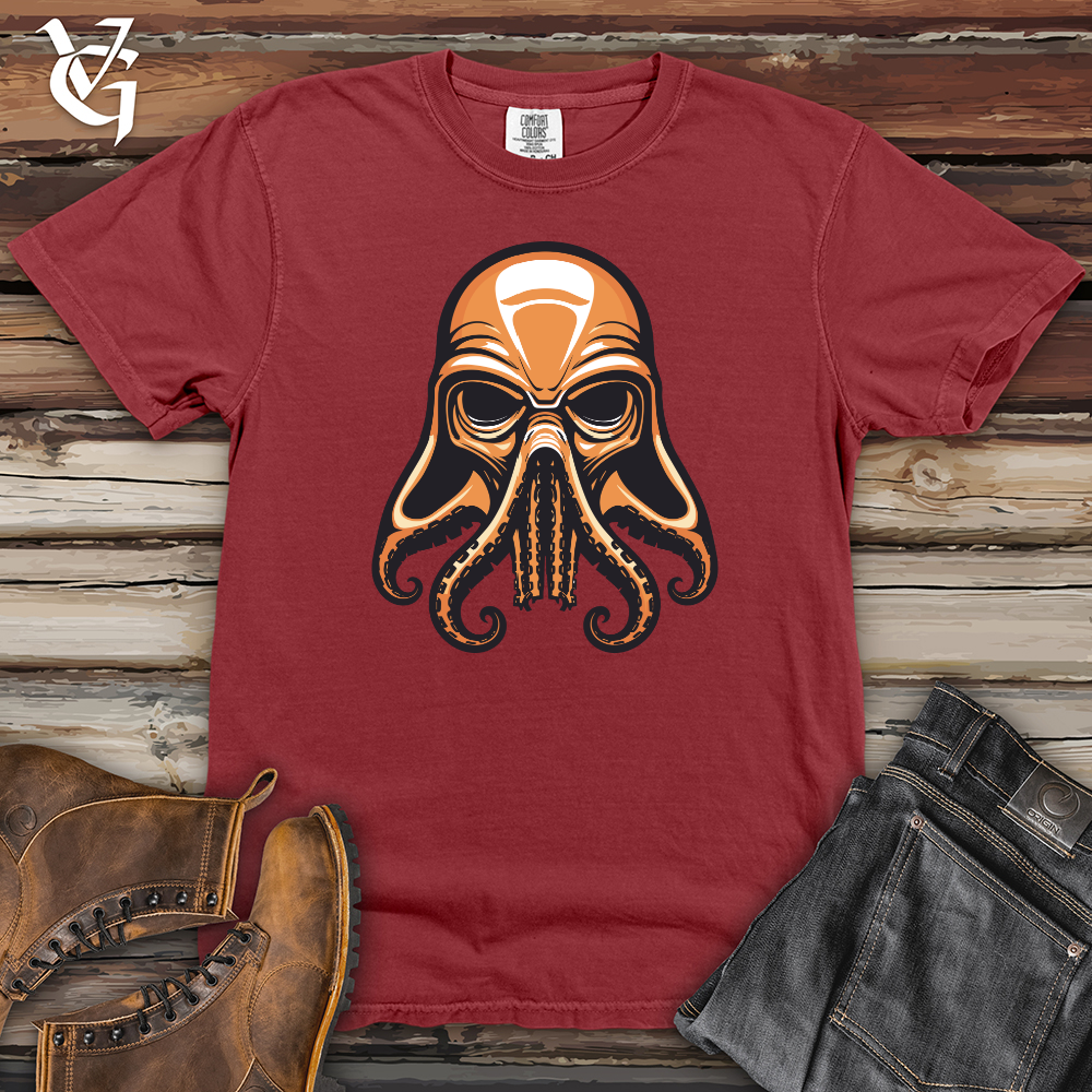 Viking Goods Octopus Helmet Heavy Cotton Comfort Colors Tee Brick / L