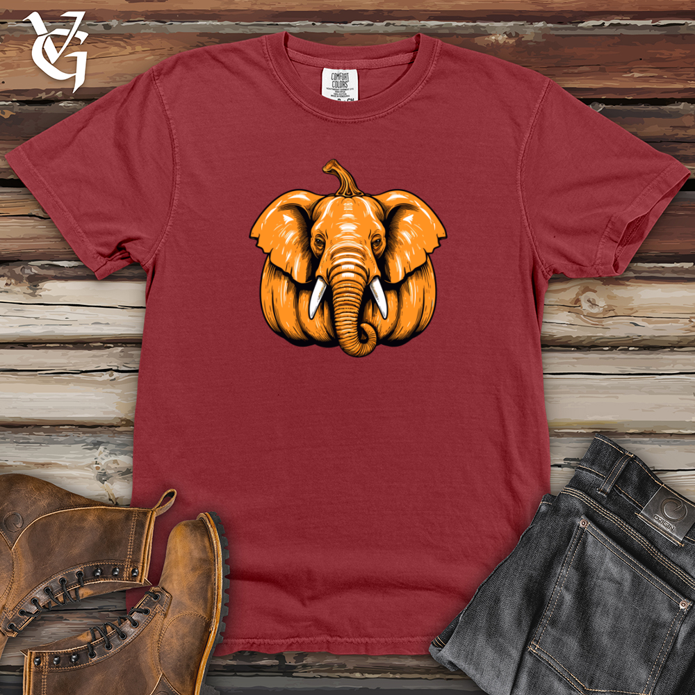 Viking Goods Pachyderm Pumpkin Heavy Cotton Comfort Colors Tee Brick / L