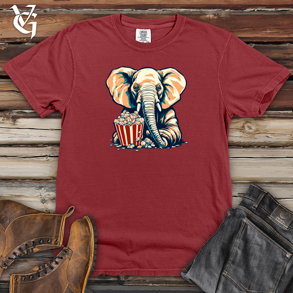 Viking Goods Pachyderm Snacker Heavy Cotton Comfort Colors Tee Brick / L