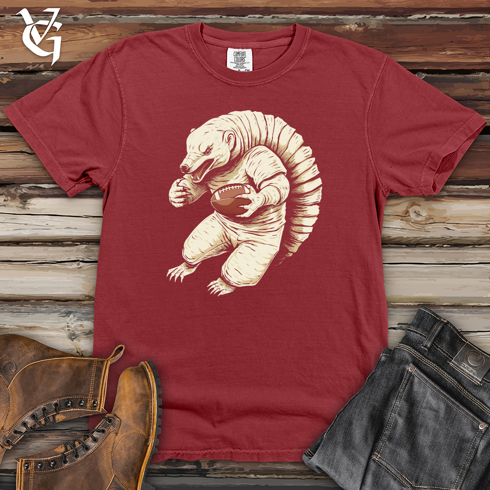 Viking Goods Pangolin Gridiron Rush Heavy Cotton Comfort Colors Tee Brick / L