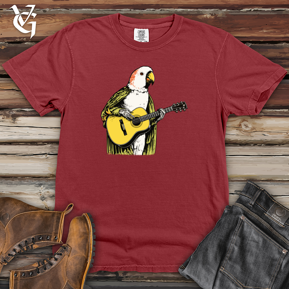 Viking Goods Parrot Acoustic Solo Heavy Cotton Comfort Colors Tee Brick / L