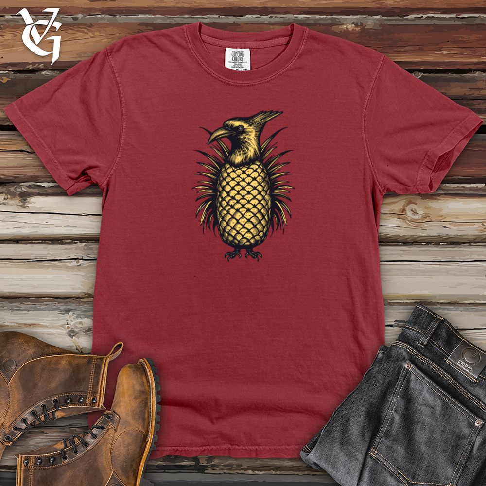 Viking Goods Pineapple Raven Heavy Cotton Comfort Colors Tee Brick / L