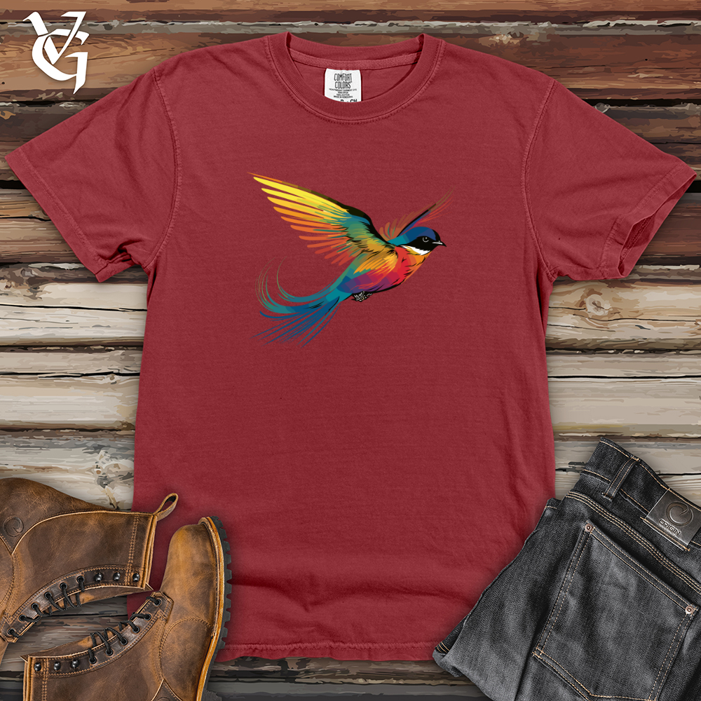 Viking Goods Prismatic Winged Swallow Heavy Cotton Comfort Colors Tee Brick / L