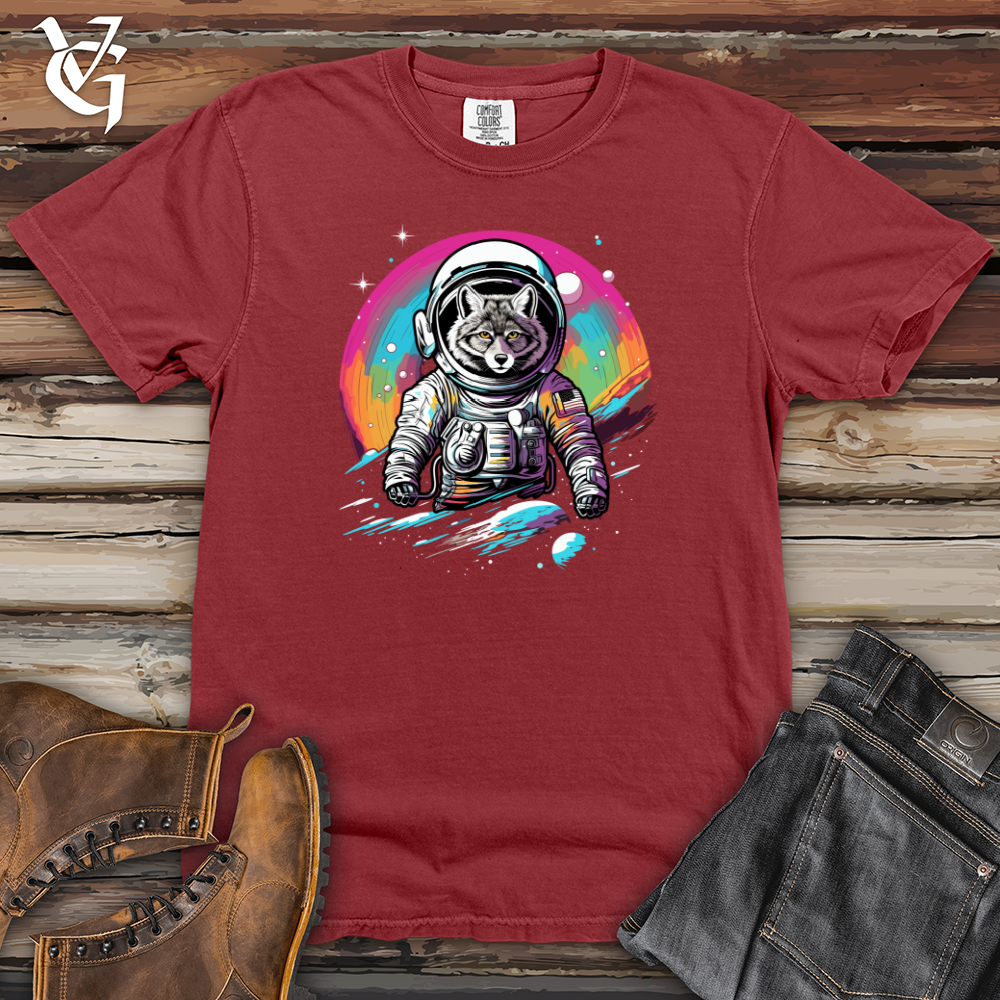 Viking Goods Raccoon Astronaut Adventure Heavy Cotton Comfort Colors Tee Brick / L