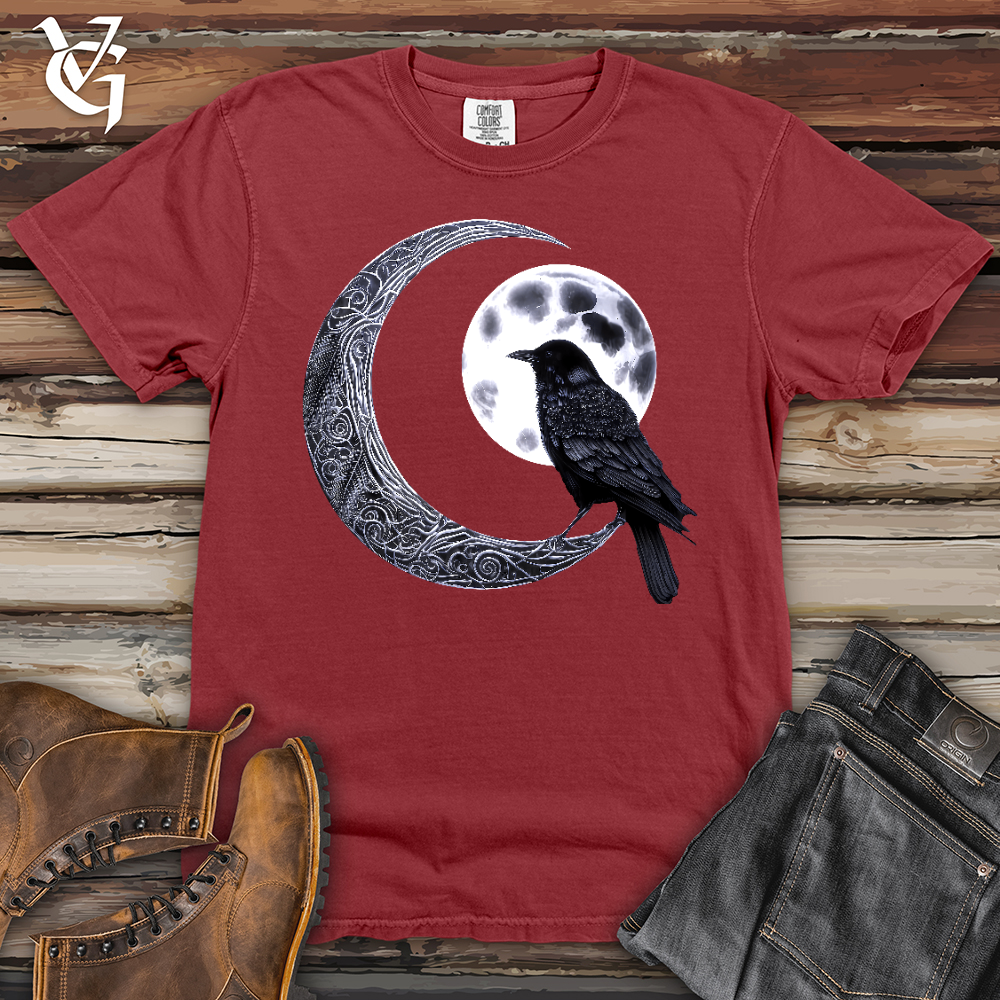 Viking Goods Raven & Moon Negotiations Heavy Cotton Comfort Colors Tee Brick / L