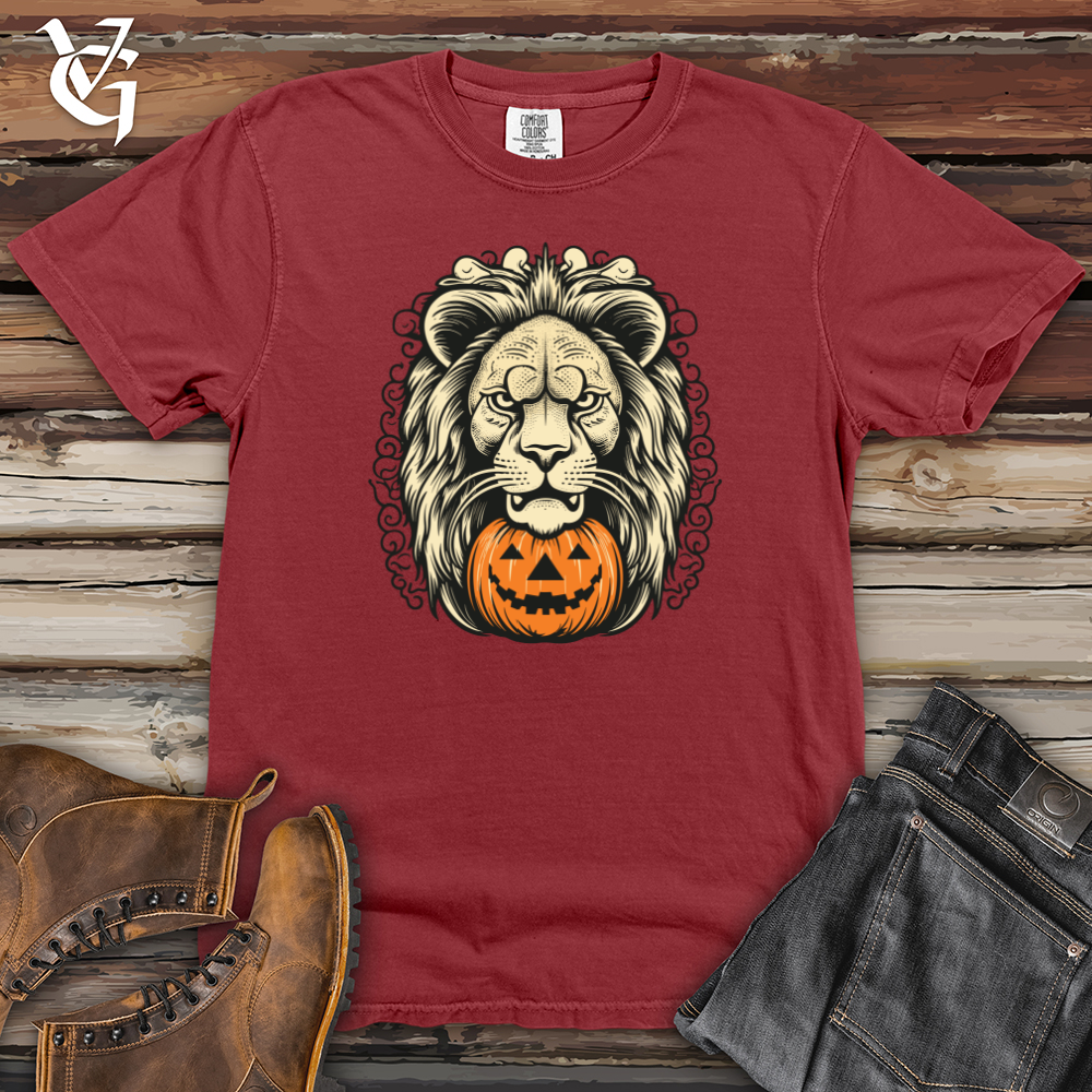 Viking Goods Regal Pumpkin Carver Heavy Cotton Comfort Colors Tee Brick / L