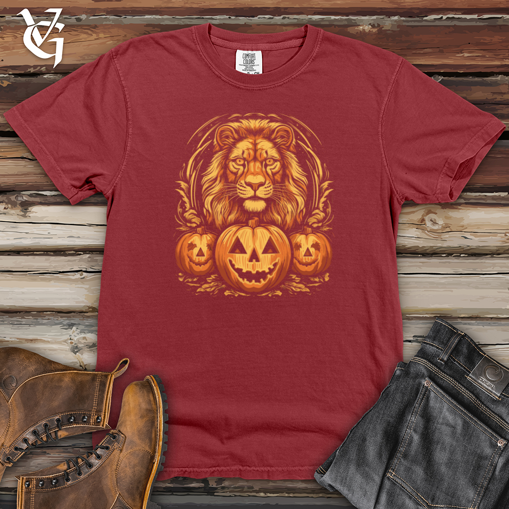 Viking Goods Regal Pumpkin Carver Heavy Cotton Comfort Colors Tee Brick / L